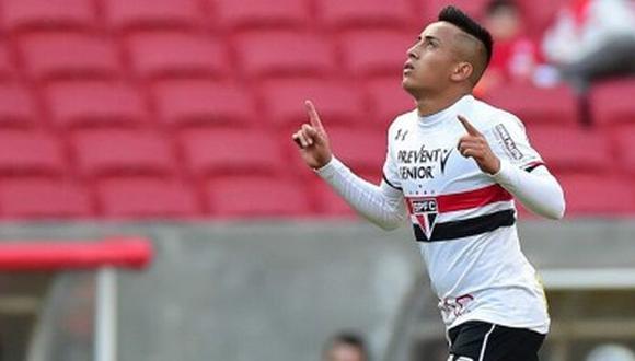 Con gol de Cueva: Sao Paulo ganó 4-2 a PSTC por Copa de Brasil