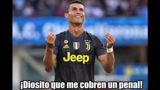 Facebook: Cristiano Ronaldo marcó en el Juventus vs. Torino pero se salvó de los memes | FOTOS