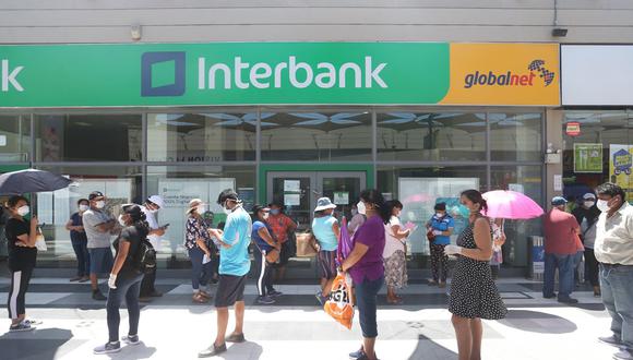 Solamente algunos bancos tienen la autorización para recibir el dinero de la AFP. (Foto: ANDINA/Jhonel Rodríguez Robles)