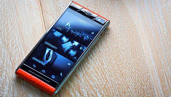 El smartphone de cuero de avestruz que cuesta US$9.500