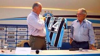 Luiz Felipe Scolari es nuevo técnico del Gremio de Porto Alegre