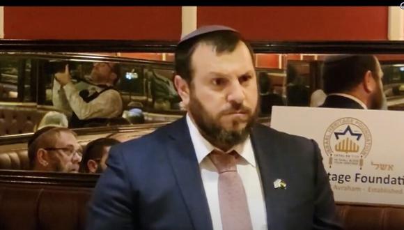 El ministro de Patrimonio de Israel, Amichai Eliyahu. (Captura de video).