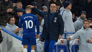 Chelsea: Maurizio Sarri reconoció que es complicado retener a Hazard