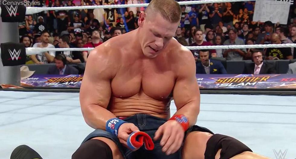 WWE SummerSlam el universo presagia el retiro de John Cena por este