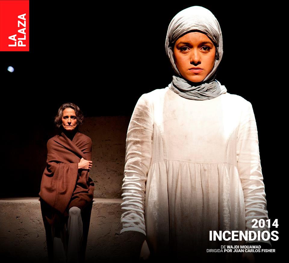 Jely Reátegui junto a Norma Martínez en Incendios (2014). (Foto: Facebook)