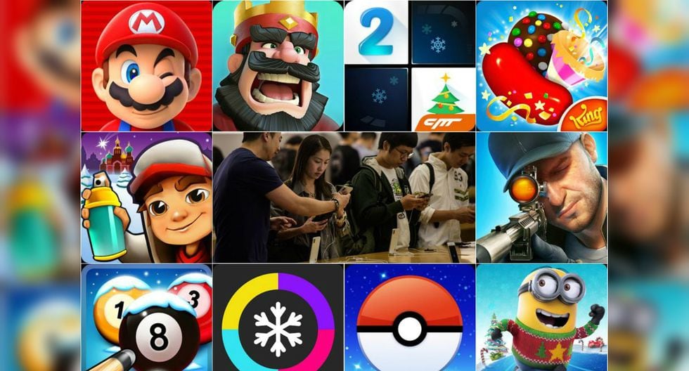 Juegos aumentan su popularidad en iOS y Google