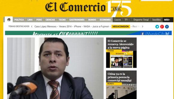 Internautas dan la bienvenida a la nueva web de El Comercio