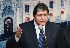 Alan García: es "indignante" la entrega de sobornos por Odebrecht