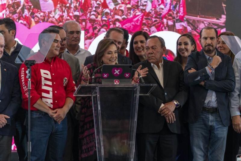 Xóchitl Gálvez reconoció que los resultados no la favorecerán. (Getty Images).