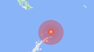 Terremoto de magnitud 7,1 en la Antártida, otro de 5,9 en Santiago y falsa alarma de tsunami 