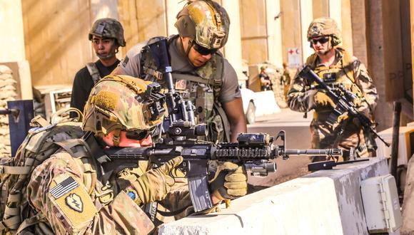 Estados Unidos tenía 5.200 soldados desplegados en Irak antes de que, la semana pasada, llegaran varios centenares más para proteger la embajada. (Reuters)