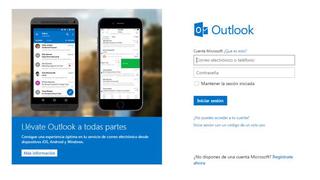 Outlook alertará si un gobierno accede ilegalmente a cuentas