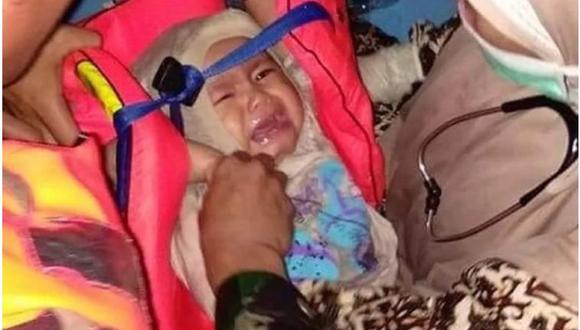 Facebook | Accidente de Lion Air: Este bebé no es un sobreviviente de la tragedia en Indonesia.