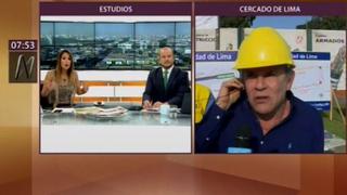 Luis Castañeda y la tensa discusión que tuvo con periodista