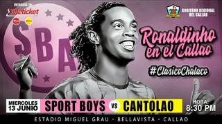 Ronaldinho llegó a Lima para encuentro amistoso con Sport Boys