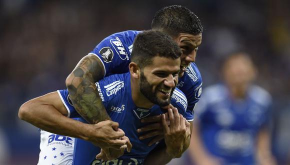 Cruzeiro venció al Deportivo Lara 2-0 en Belo Horizonte y se disparó en la punta del Grupo B de la Copa Libertadores 2019. (Foto: AFP)