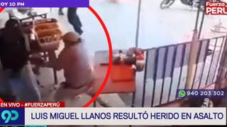 Luis Miguel Llanos quedó herido de gravedad tras matar a presunto delincuente en restaurante de Tumbes