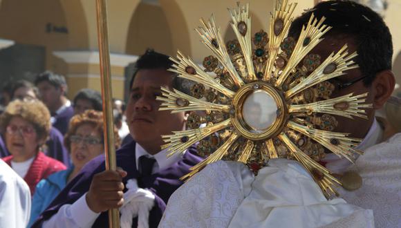 La celebración del Corpus Christi se realiza 60 días después del Domingo de Resurrección. (Foto de archivo: Jairo Vega/GEC )