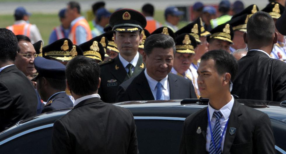 En cada viaje, Xi es resguardado por un nutrido cuerpo de seguridad compuesto por agentes de élite chinos.