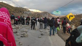 Junín: trabajadores de minera Argentum bloquean Carretera Central en Morococha