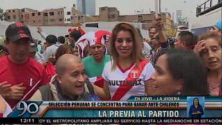 Perú vs. Chile: fanático quiso sobrepasarse con reportera
