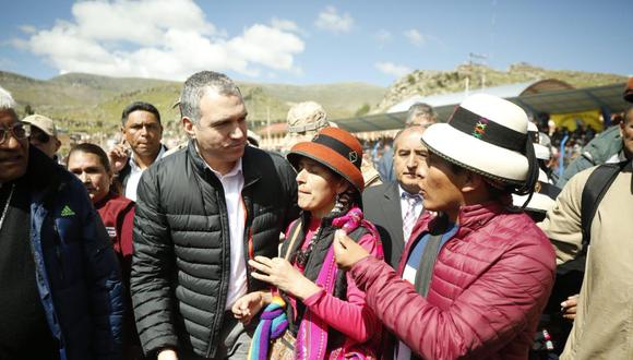En la reunión que se realizará en Challhuahuacho el próximo 16 de abril, se planificará la organización de nueve mesas técnicas (Foto: PCM)