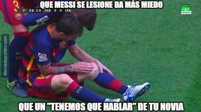Lionel Messi: los mejores memes tras su lesión - 5