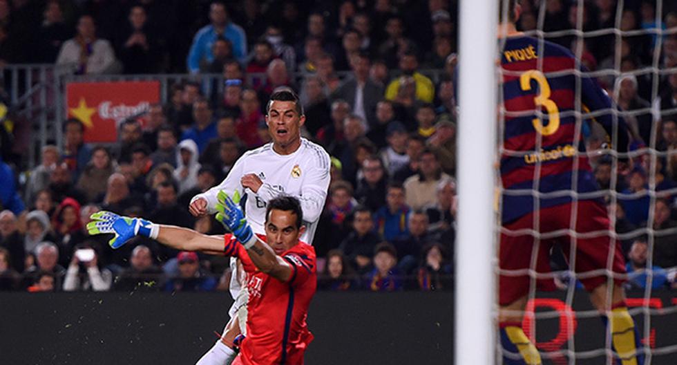 El Clásico de España se quedó con el Real Madrid gracias al golazo de Cristiano Ronaldo cerca del final del partido ante Barcelona (Foto: Getty Images)