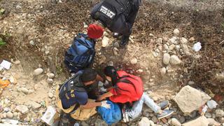 Costa Verde: drogadicto quedó atrapado en acantilado [FOTOS]