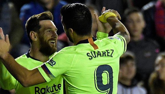 Lionel Messi y Suárez serán la apuesta de ataque en el Barcelona para enfrentar al Lyon por Champions League.