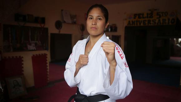 El karate será olímpico por primera vez y Alexandra Grande no quiere perderse la cita. (Foto: Marco Ramón)