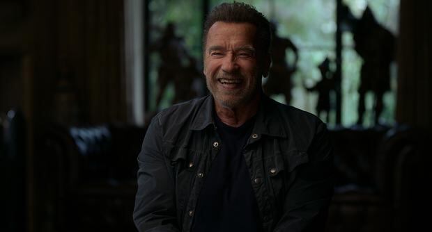Arnold.  Arnold Schwarzenegger in Arnold.  Netflix © 2023