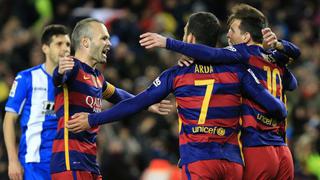 Barcelona goleó 4-1 a Espanyol en octavos de la Copa del Rey