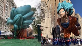 "Dragon Ball Super": Gokú tuvo su primer globo gigante en el desfile de Macy's