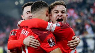 Suiza clasificó al Mundial 2022 mientras que Italia irá a la repesca