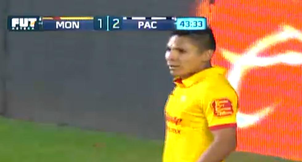 Raúl Ruidíaz estuvo presente en el partido Morelia vs Pachuca por la Liga MX. (Foto: Captura)