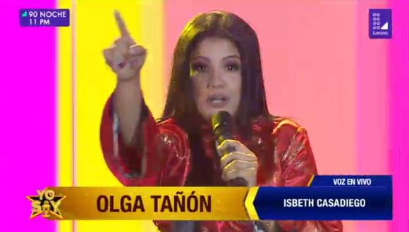 Venezolana sorprende con imitación de Olga Tañón (Foto: Latina)