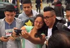 Selección Peruana: Christian Cueva llega a Lima y desata euforia en los hinchas