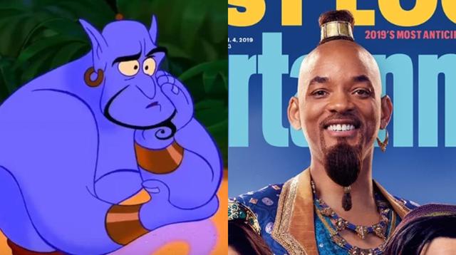 Meses antes de su estreno en cines, "Aladino" ha dado que hablar por la barba de Will Smith. Los memes no se hicieron esperar. Foto: Twitter.