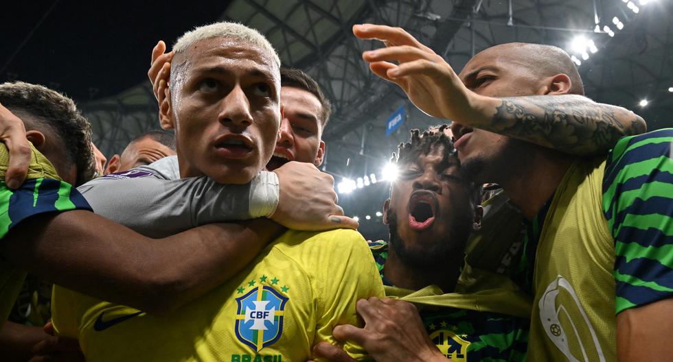 Cómo quedó Brasil vs. Serbia por el Grupo G de Qatar 2022. (Foto: AFP)