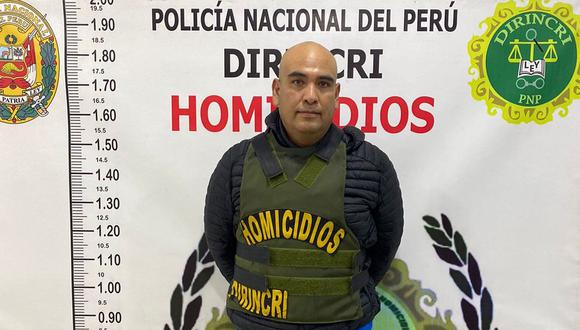 El investigado por feminicidio, Carlos Enrique Díaz Rodríguez (49), fue capturado por agentes de la División de Investigación de Homicidios de la Dirincri cuando descargaba mercadería de un camión en San Juan de Miraflores. (Foto: PNP)
