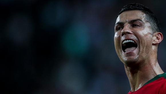 Cristiano Ronaldo, goleador histórico de Portugal. (Foto: AFP)