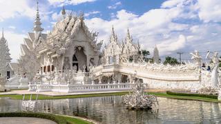 Sorpréndete con este mágico Templo Blanco en Tailandia