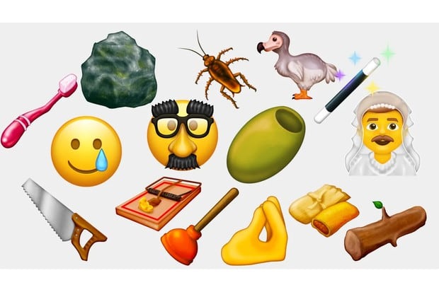 El emoji de Chaparrón Bonaparte y otros se verán en WhatsApp el 2020. (Foto: Emojipedia)