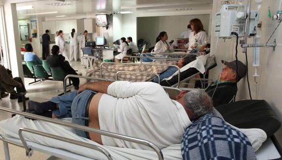 Personas intoxicadas en el hospital de San Gil. (Foto: El Tiempo/GDA).