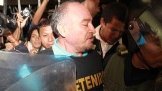 Suspendido alcalde de Chiclayo fue trasladado al penal de Picsi