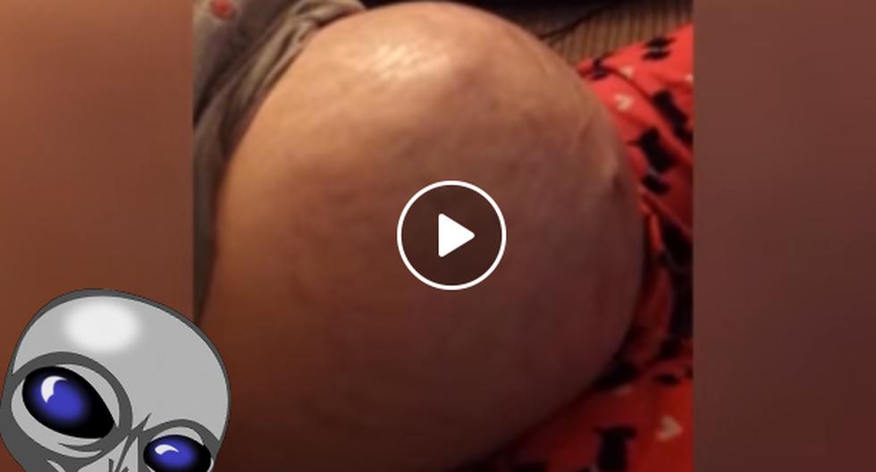 Esta grabación colocada en YouTube ha trascendido en todas las redes sociales que ven los movimientos de este \'bebé alienígena\'. (Foto: captura)