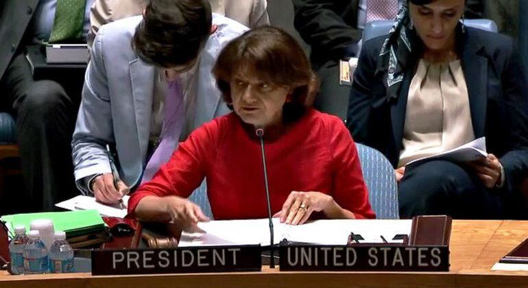 La secretaria general adjunta de la ONU para Asuntos Políticos, Rosemary DiCarlo, “lamentó” profundamente la decisión rusa de reconocer la independencia de las regiones del Donbás. (Foto: ONU / Archivo)