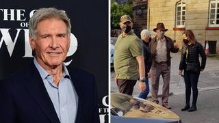 “Indiana Jones 5”: Las primeras imágenes de Harrison Ford en el set de rodaje