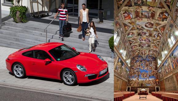 Porsche es el primero en alquilar la Capilla Sixtina